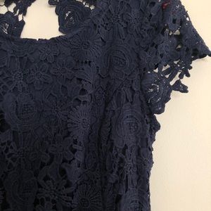 Navy Blue Lulus Dress